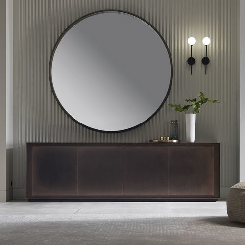 Credenza contemporanea - PRIVACY - Capo D'Opera Home - in legno laccato brillante / in legno laccato opaco / con ante a libro