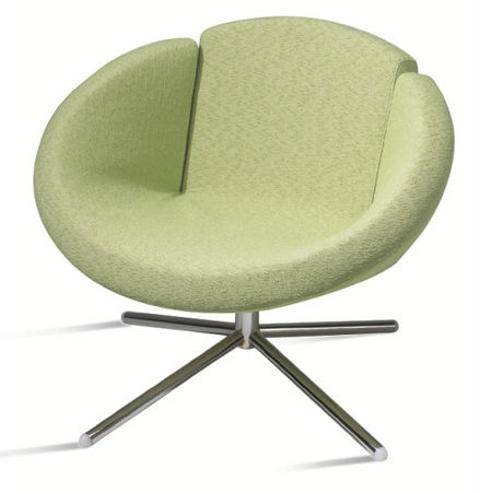 Poltrona contemporanea - BIG BETTY BOOM - Casprini Gruppo Industriale - in poliuretano / con base a stella / girevole
