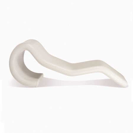 Chaise longue design originale - ERCOLINA - Casprini Gruppo Industriale - in tessuto / bianca