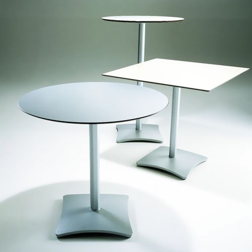 Tavolo da bistrot contemporaneo - TIFFANY - Casprini Gruppo Industriale - in alluminio / quadrato / per uso residenziale