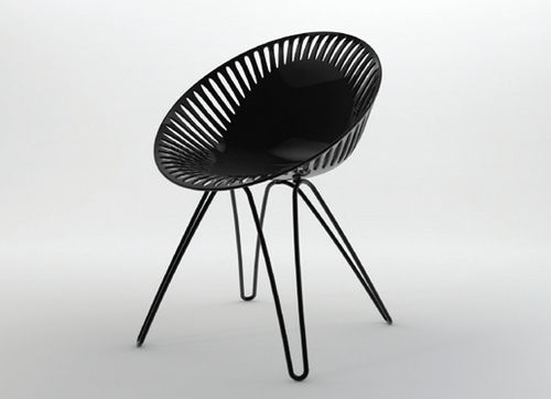 Sedia design originale - AZHAR 2012 - Casprini Gruppo Industriale - in tessuto / per uso residenziale / senza braccioli