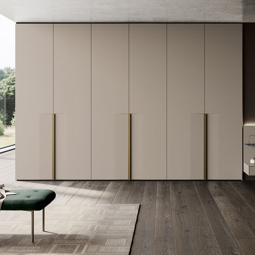 Armadio contemporaneo - FRECCIA  - Dall'Agnese - in legno laccato opaco / in melaminico / con ante battenti