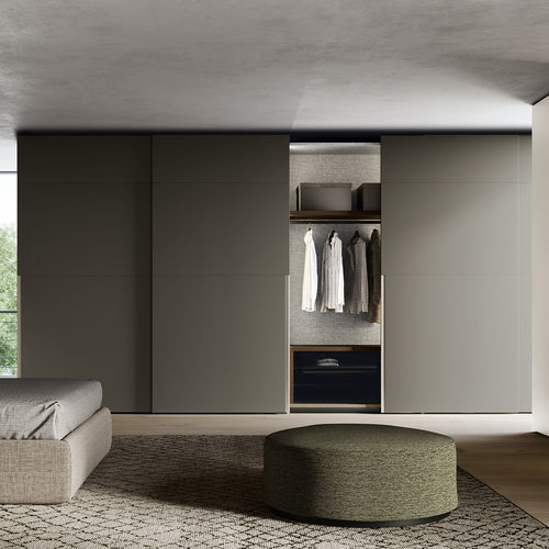 Armadio modulare - GREEN  - Dall'Agnese - contemporaneo / in rovere / in legno laccato brillante