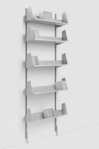 Libreria a muro - SARMIENTO - Danese - contemporanea / contract / in lamiera