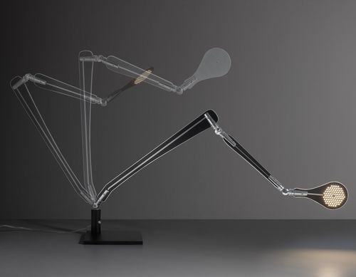 Lampada da tavolo - INA - Danese - in alluminio / contemporanea / con cavo