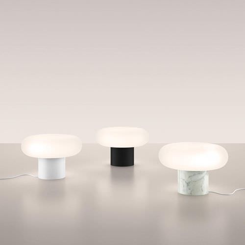 Lampada da tavolo - ITKA BASE - Danese - in vetro / in ceramica / in marmo