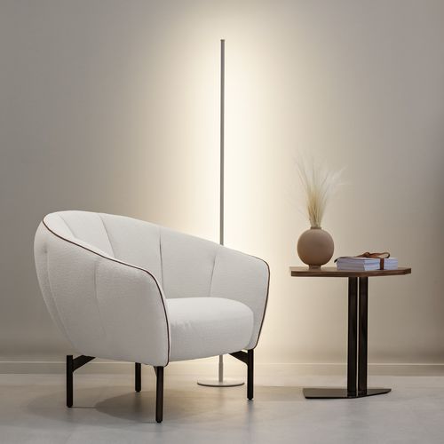 Poltrona contemporanea - Perla - maxdivani - in tessuto / in pelle / in legno