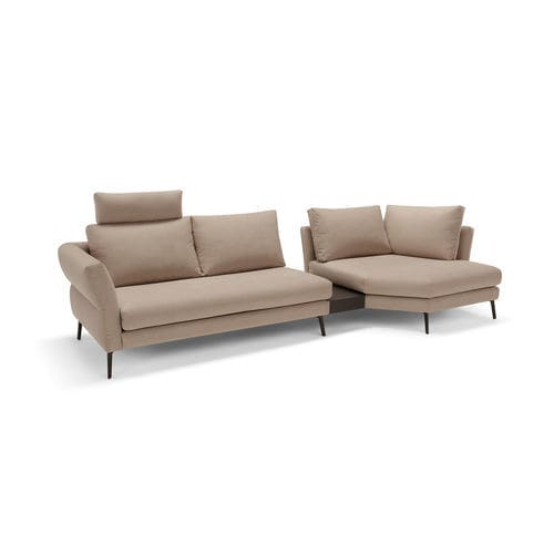 Divano modulare - Vibe - maxdivani - contemporaneo / in tessuto / con braccioli