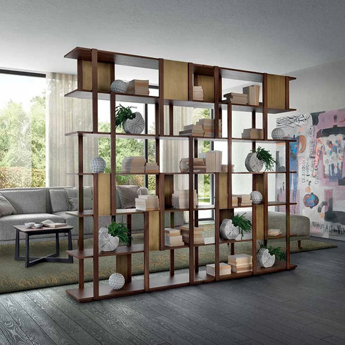 Libreria modulare - MARILA - Pacini & Cappellini - alta / a paravento / contemporanea