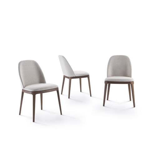Sedia contemporanea - BECKY  - Pacini & Cappellini - da interno / in tessuto / in pelle