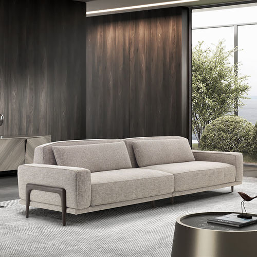 Divano modulare - COSTANZA - Pacini & Cappellini - contemporaneo / in tessuto / con braccioli