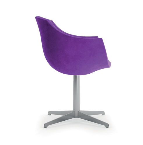 Sedia contemporanea - COLIMBAS : 1610 PO B13G - Cizeta - da interno / in tessuto / con supporto in metallo