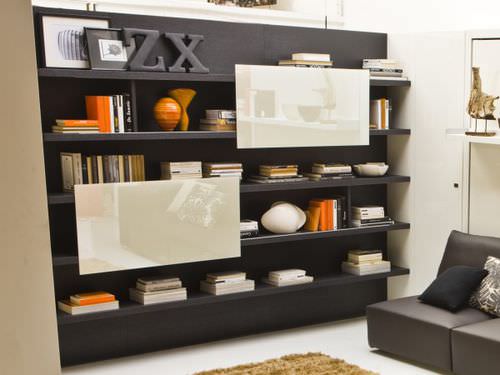 Libreria modulare - BOISERIE - Clei - contemporanea / in legno / in legno laccato
