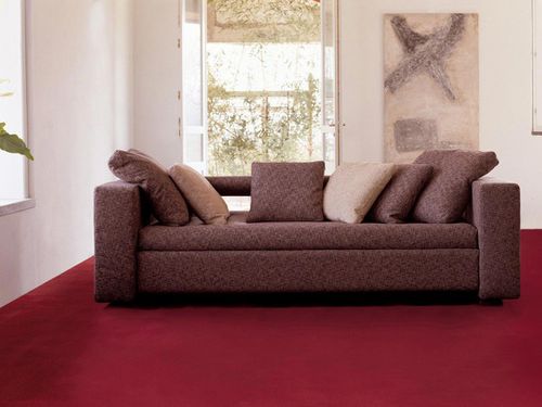 Divano letto - DOC XL - Clei - contemporaneo / con rivestimento rimovibile / marrone