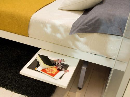 Letto a scomparsa - LGM - Clei - matrimoniale / contemporaneo / in legno