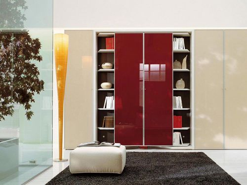 Libreria contemporanea - LGM - Clei - in legno / in legno laccato