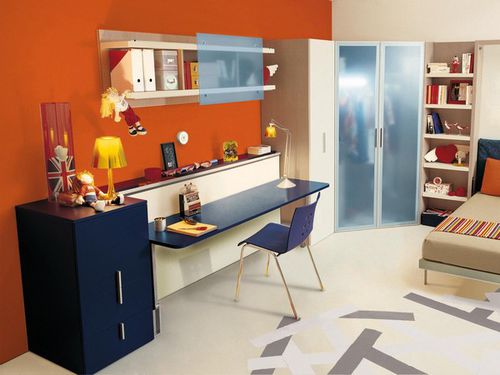 Scrivania contemporanea - CABRIO IN - Clei - in legno