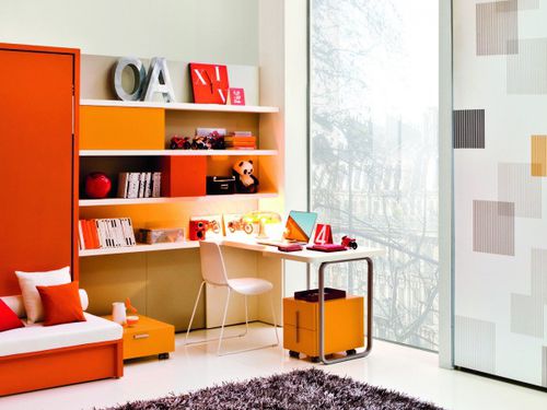 Libreria contemporanea - BOISERIE E SCRITTOI - Clei - in legno / per bambini