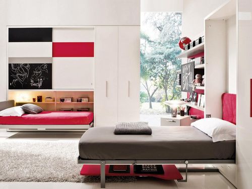 Letto a scomparsa - TELEMACO WORK - Clei - singolo / contemporaneo / per bambini (unisex)