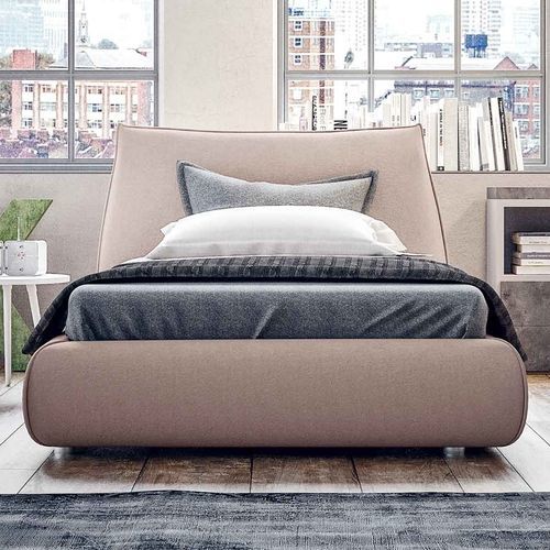 Letto matrimoniale - DOLL - Clever - singolo / contemporaneo / imbottito
