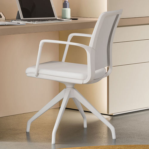 Sedia contemporanea - Host - Clever - da interno / in tessuto / con supporto in metallo