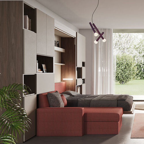 Letto con divano - Im22_01 - Clever - a scomparsa / matrimoniale / contemporaneo
