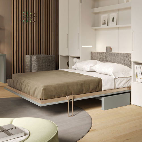 Letto a scomparsa - Im22_06 - Clever - matrimoniale / contemporaneo / con vano contenitore