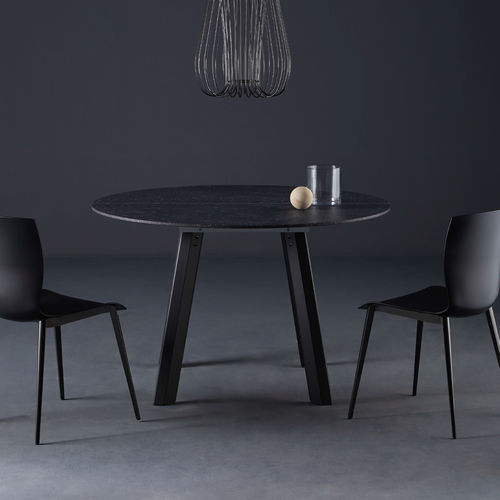 Tavolo contemporaneo - LEVEL - Colico - in vetro / in laminato / in gres porcellanato