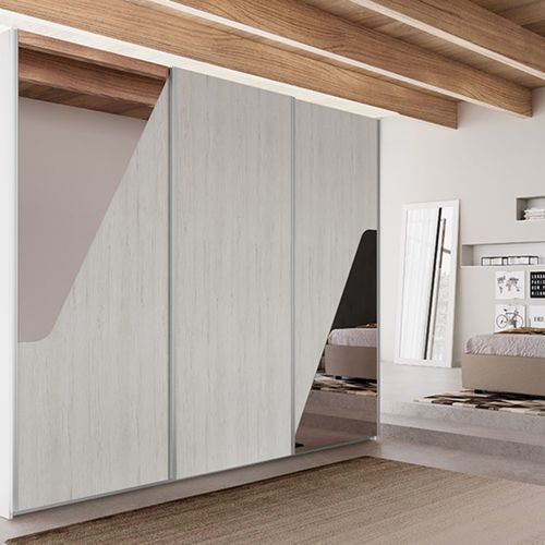 Armadio contemporaneo - VOLO M103   - ColombiniCasa - in legno / a porte scorrevoli / per uso contract