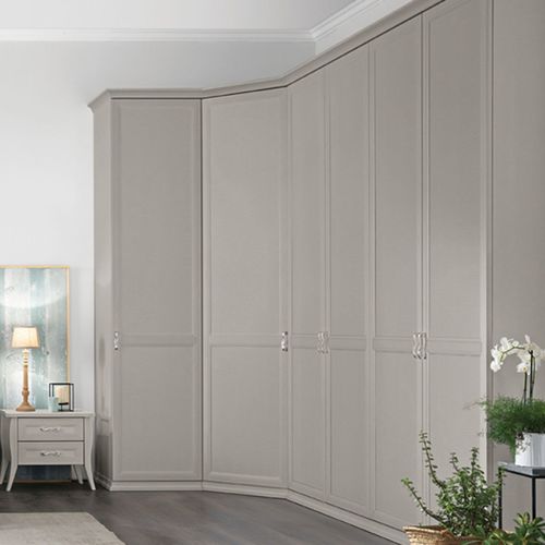 Armadio ad angolo - AM112   - ColombiniCasa - classico / in legno laccato / con ante battenti