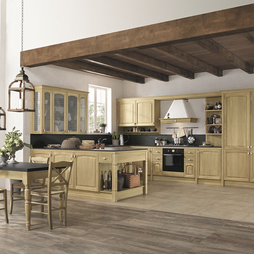 Cucina classica - MIDA - ColombiniCasa - in legno / con isola / a L