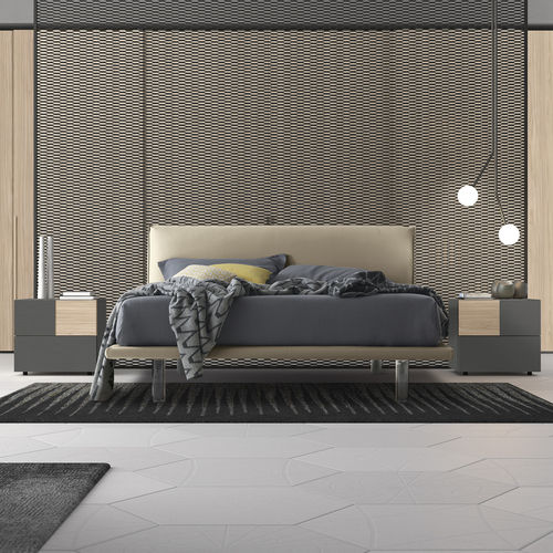 Letto matrimoniale - VITALYTY SOGNO UNIQUE - ColombiniCasa - contemporaneo / imbottito / con testiera