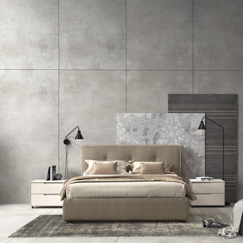 Letto matrimoniale - VITALYTY SOGNO FLOAT - ColombiniCasa - contemporaneo / imbottito / con testiera