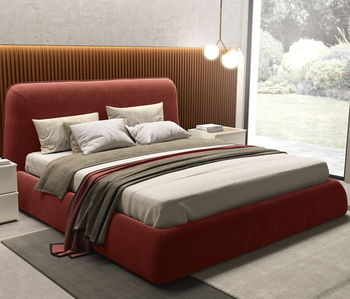 Letto matrimoniale - VITALYTY SOGNO PRISMA - ColombiniCasa - contemporaneo / imbottito / con testiera
