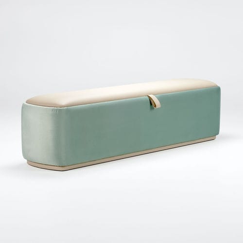 Divanetto imbottito contemporaneo - Grace Trunk - Colunex - in tessuto / con supporto tessuto / per hotel