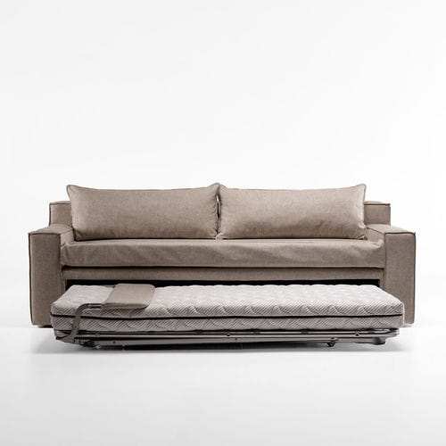 Divano letto - Plateau - Colunex - contemporaneo / in tessuto / con braccioli