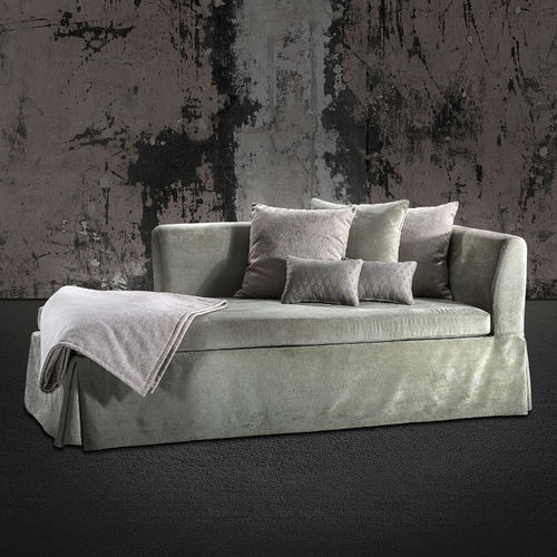 Dormeuse contemporanea - Colunex - in tessuto / grigia
