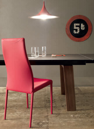 Tavolo contemporaneo - FRAU  - Compar - in legno / rettangolare / allungabile