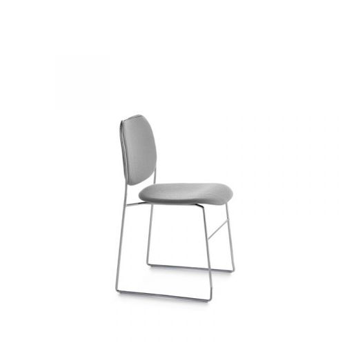 Sedia contemporanea - BAY - Crassevig - da interno / in tessuto / in compensato stampato