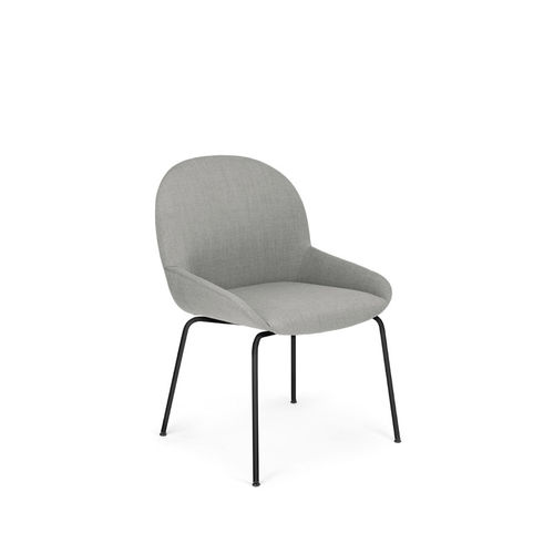 Sedia contemporanea - Elba  - Crassevig - da interno / in tessuto / con supporto in alluminio