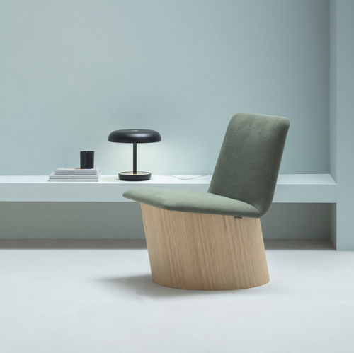 Sedia contemporanea - Bias - Crassevig - da interno / in legno compensato / con supporto in compensato