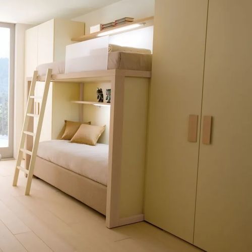 Cameretta marrone per bambino - 7001 - DKS Srl - in legno