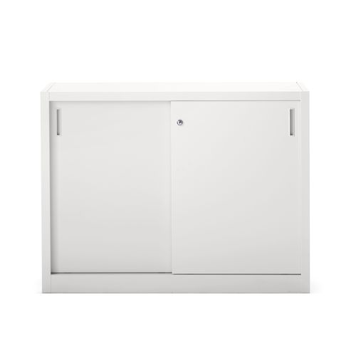 Armadio classificatore basso - Dieffebi - alto / in acciaio / con porta scorrevole