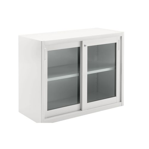 Armadio classificatore basso - Dieffebi - alto / in acciaio / in vetro temprato