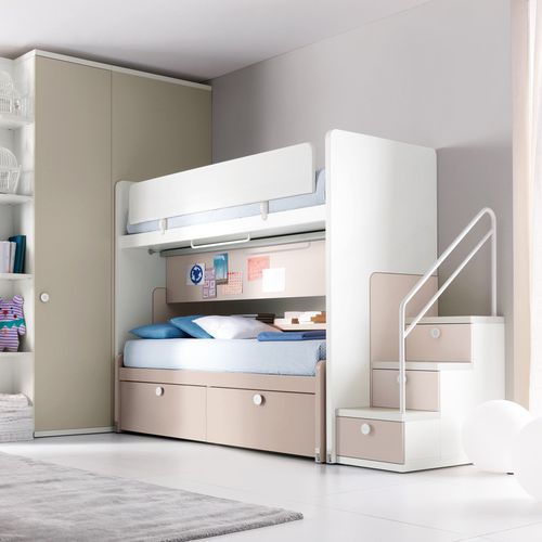 Letto a castello - 172 - Doimo Cityline - singolo / contemporaneo / per bambini