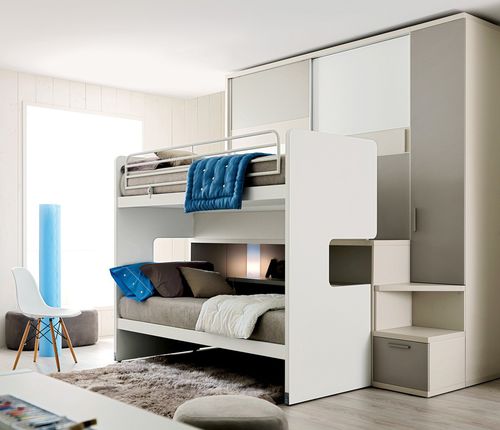 Letto a castello - 156 - Doimo Cityline - singolo / contemporaneo / per bambini