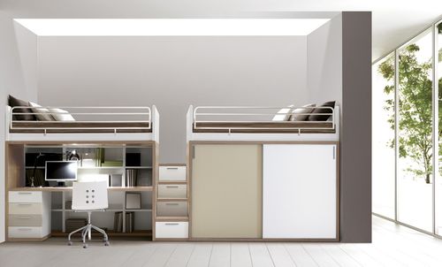 Letto singolo - 309 - Doimo Cityline - contemporaneo / per bambini (unisex) / combinato