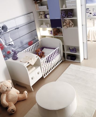 Cameretta bianca - 201 - Doimo Cityline - in legno / per neonato