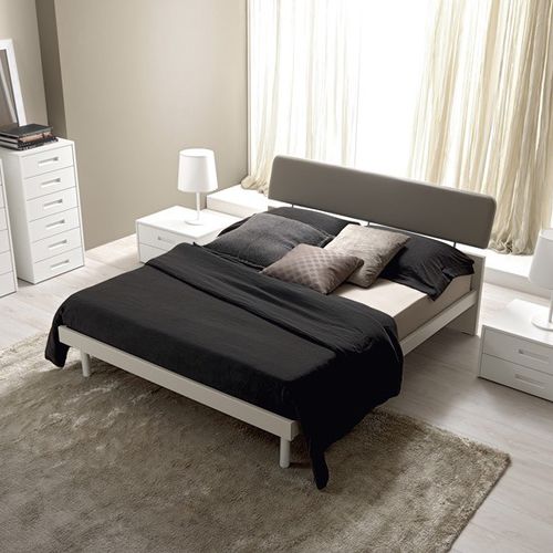 Letto matrimoniale - FELIX - Doimo Cityline - contemporaneo / con testiera imbottita / in tessuto