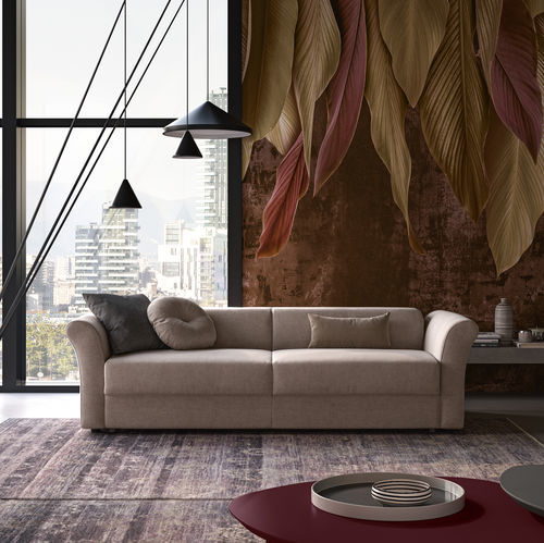 Divano modulare - TOLOMEO - Doimo Salotti - letto / contemporaneo / in tessuto